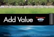 Add Value - Van Isle WaterYou can use a waterfall to connect two ponds or as an added element to a stream. Step 2: Excavate and Compact Excavate the area, remove debris and compact