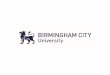 Mentoring and Coaching at Birmingham...Mentoring and Coaching at Birmingham City University 2016- 2017 What are the benefits to having trainee ... •Contributes to the school Learning