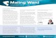 Maling Ward Newsletter December 2019 Edition...audio tour, visit or call 9890 2467. Surrey Hills Historical Society recently launched its new audio walking tour, Take a Step Back in