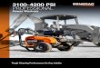 Poer ashers - Generac Power Systems · PROFESSIONAL POWER WASHERS 3100 – 4200 PSI DIRECT DRIVE Tackle every tough cleaning job at work or on the farm. Generac’s rugged power washers