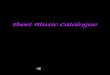 Sheet Music Catalogue 3p - Fennica Gehrman · 4 Sheet music catalogue • Nuottiluettelo PIANO SOLO / PIANO Aho, Kalevi Sonata 55009-549-6 Bach, Johann Sebastian Music for Piano I-III