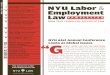 NYU Labor Employment · Associate General Counsel for Advice, National Labor Relations Board. Hon. Wilma Liebman, Member of the National Labor Relations Board and a member of the
