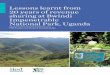 Lessons learnt from 20 years of revenue sharing at Bwindi …pubs.iied.org/pdfs/17612IIED.pdf · 2017-11-30 · 5 SUMMARY Summary Bwindi Impenetrable National Park is one of the prime