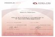ITIL® Foundation Certificate in IT Service Management · Certificate number Peter Hepworth, CEO, AXELOS Q Mov This certificate remains the property of the issuing Examination Institute