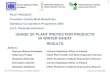 USAGE OF PLANT PROTECTION PRODUCTS IN WINTER WHEAT … · The 2nd Joint Workshop on Pesticide Indicators Istanbul, 13-14.09.2007 9 SAMPLE SELECTION SCHEME Optimal strata selection