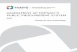 Assessment of norwAy’s public procurement system · Norway’s public procurement system is characterised by its high degree of decentralisation and its link to the rules of the
