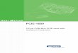 User Manual PCIE-1680advdownload.advantech.com/productfile/Downloadfile2/1-11TREEL/U… · 3 PCIE-1680 User Manual Chapter 1 Introduction 1.3 Specifications Bus Type: PCI Express