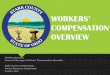 COMPENSATION OVERVIEW - Stark County, Ohio · The Industrial Commission of Ohio is the adjudicatory branch of the workers' compensation system. In addition to establishing adjudicatory
