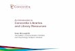 An Introduction to Concordia Libraries and Library Resources · Searching: Journal databases We have many subject-specific databases of academic journal articles These are listed