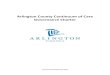 Arlington County Continuum of Care Governance Charter · Arlington County Continuum of Care Governance Charter 4 | P a g e The HMIS Lead is designated to provide oversight and implementation