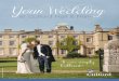 Your Wedding › ... · Stunning rooms, grounds and gardens Our wedding reception package includes use of the Hall, and/or the option to book a marquee on the South Front, should