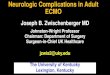 Neurologic Complications in Adult ECMO...Neurologic Complications in Adult ECMO Joseph B. Zwischenberger MD Johnston-Wright ProfessorStroke In ECMO Multi-institutional study of ECMO