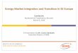 Energy Market Integration and Transition in SE Europe stambolis (eurelectric).pdf · 2018-10-12 · Energy Market Integration and Transition in SE Europe As the economies of SEE countries