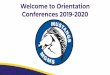 Welcome to Orientation Conferences 2019-2020...Trimester 1: Intro to Science, Diversity of Life, Cell Structure and Function, and Cell Processes Trimester 2: Genetics, Evolution, and