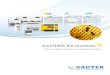 SAUTER EY-modulo 5 · 2019-03-07 · SAUTER EY-modulo 5 – Open, multifunctional and efficient building automation. SAUTER EY-modulo 5 guarantees energy efficiency. The distributed