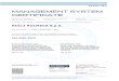 MANAGEMENT SYSTEM CERTIFICATEdownload.rulmeca.it/download/ISO9001-2015-Rulli... · MANAGEMENT SYSTEM CERTIFICATE Certificato no./Certificate No.: CERT-00529-95-AQ-MIL-SINCERT Data