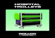 Hospital Trolleys English Art.no.P7002ENC · PDF file pull-out tray foldable tray Trolley Types Rollco hospital trolleys are available in two standard models, short and tall. We can