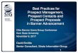 Best Practices for Prospect Management, Prospect …...Best Practices for Prospect Management, Prospect Contacts and Prospect Proposals in Banner Advancement Ohio Banner Users Group