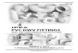 PVC DWV FITTINGS - IPEX Inc · pvc dwv fittings price list u19-0317-ip march 1 2017 - 3 - bushings reducer bushings couplings flush bushing - spg x h 192752 755200 c19a 10800 150