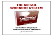 THE NO FAIL WORKOUT SYSTEM - Sean NalewanyjWorkout A/B/A, on week #2 you’ll perform Workout B/A/B, and then you’ll simply repeat the cycle. Any 3 days of the week are fine as long