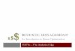 Week9 RevenueManagement Video1 · 15.071x – The Analytics Edge . Airline Regulation (1938-1978) 15.071x - Revenue Management: An Introduction to Linear Optimization 1