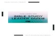 FUGE CAMPS 2020 BIBLE STUDY LEADER GUIDE · 2020-03-21 · FUGE CAMPS 2020 BIBLE STUDY LEADER GUIDE THOUGH THE EARTH TREMBLES GOD IS OUR REFUGE AND STRENGTH. CREDITS PAGE ... phones,
