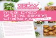 meal prep & time saving challenge - Amazon S3 · For the busy summer months, your meal plan and prep can be as simple as a salad and some grilled meat on the barbecue. Choose lean