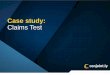 Case study: Claims Test - Conjoint.ly...2 Conjoint.ly Claims Test is a powerful comprehensive methodology for testing up to 300 product claims that helps you identify the most convincing