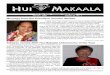 Message from the President Jennifer Waiheehuimakaala.org/newsletter/newsjan2008.pdf · Message from the President Jennifer Waihee Continued on Page Eight Takaesu named 2007 Hui Makaala