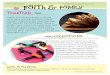 Palm Sunday Lesson Faith · 2020-01-31 · Pray together for people you know who don’t know about Jesus. Make cookies and share them with a new family in your neigh-borhood or with