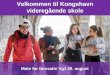 Velkommen til Kongshavn videregående skole · Geografi 2 t/u Kan komme opp til eksamen vår 2019 Kroppsøving 2 t/u Ingen eksamen Fremmedspråk (tysk, fransk, ... Appen er en del