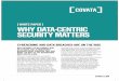 [ WHITE PAPER ] WHY DATA-CENTRIC SECURITY MATTERS · 2017-10-24 · [ white paper ] why data-centric security matters cybercrime and data breaches are on the rise data security is