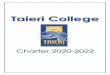 TAIERI COLLEGE BOARD OF TRUSTEES · Taieri College is committed to meeting all the requirements of: the Treaty of Waitangi. This means that Taieri College will: - Ensure an awareness