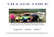 VILLAGE VOICE › uploads › 4 › 8 › 9 › 6 › 4896707… · VILLAGE VOICE The community magazine of Bantham, Buckland, and Thurlestone April / May 2017 Hana aged 7 said,’