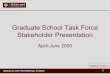 Graduate School Task Force Stakeholder Presentationogaps.tamu.edu/OGAPS/media/media-library/documents/Stakeholder... · • A Student-Centered Approach – the school should be leading
