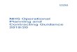 NHS Operational Planning and Contracting Guidance 2019/20€¦ · NHS Operational Planning and Contracting Guidance 2019/20 Version number: 1.0 First published: 10 January 2019 Updated: