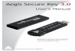 Aegis Secure Key 3 - Apricorn | Home...discharged, the key will go through a self-test (indicated by a RED, GREEN, and BLUE LED sequence) when plugged into a USB port. Note: It’s