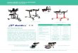 WALKERS & ROLLATORS · WALKERS & ROLLATORS HIGH SUPPORT WALKERS DYNAWALK Walking table with forearm supports DynaWalk is designed for use by disabled persons to reeducating and for
