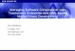 Managing Software Components with Teamcenter Enterprise ... · · Model-Driven Development · Abstraction · Automation (Code generation, testing, documentation) · Reuse (through