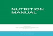 NUTRITION - Dietitians Australia · The menu may be providing individuals with 100% of their nutrition for the long term. Any changes to diet must be palatable, nourishing, and sustainable