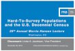 Hard-To-Survey Populations and the U.S. Decennial Censuswashstat.org/hansen/2016Jacobsen.pdf · POPULATION REFERENCE BUREAU | Hard-To-Survey Populations and the U.S. Decennial Census