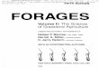 University Press, Ames. FIFTH EDITION FORAGES · 2010-11-20 · In: Forages, Volume II: The Science of Grassland Agriculture Fifth Edition, Iowa State University Press, Ames. FIFTH