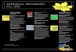 Medical Booklist · and nurse-practitioners. Due 10/08, Book #: GJ769 ISBN 13: 978-07817-7854-1. Lippincott, $83.95 Basic Dysrythmias Pocket . Guide, 4e Huszar. Due 11/08, Book #: