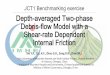 Depth-averaged Two-phase Debris-flow Model with a Shear-rate Dependent Internal Friction · 2019-01-10 · JCT1 Benchmarking exercise Depth-averaged Two-phase Debris-flow Model with