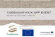 COBBAUGE KICK-OFF EVENT · Earth Construction Kick-off event 28/11/2017 6 Construction de la Terre Types of earth construction •Earth blocks, ( Adobe, clay lump, cob blocks, compressed