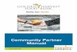 Community Partner Manual - Golden Harvest Food Bank · Healthy Plate is Golden Harvest Food Bank’s company-wide mission to increase access to healthy nutritious foods and is a program