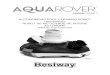 AUTONOMOUS POOL CLEANING ROBOT · 2020-02-26 · - This robot is designed for underwater use only; it is not an all-purpose vacuum cleaner. DO NOT attempt to use it to clean anything