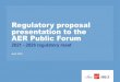 Regulatory proposal presentation to the AER Public Forum · 5 • This presentation provides a summary of the regulatory proposals for CitiPower, Powercor and United Energy • While