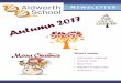 Aldworth Autumn Newsletter 2017 for pdfing files...Aldworth School 2 Welcome to our Autumn Newsletter. As always the autumn term is a long and busy one as we head rapidly towards the