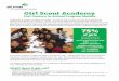 Girl Scout Academy · 2017-12-12 · Ashley Crowe Eboni Chopp VP, Girl Experience Program Manager acrowe@gsnetx.orgechopp@gsnetx.org 972.349.2446 972.204.5730 Girl Scouts of Northeast